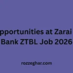 Career Opportunities at Zarai Taraqiati Bank ZTBL Job 2026 Limited Islamabad: