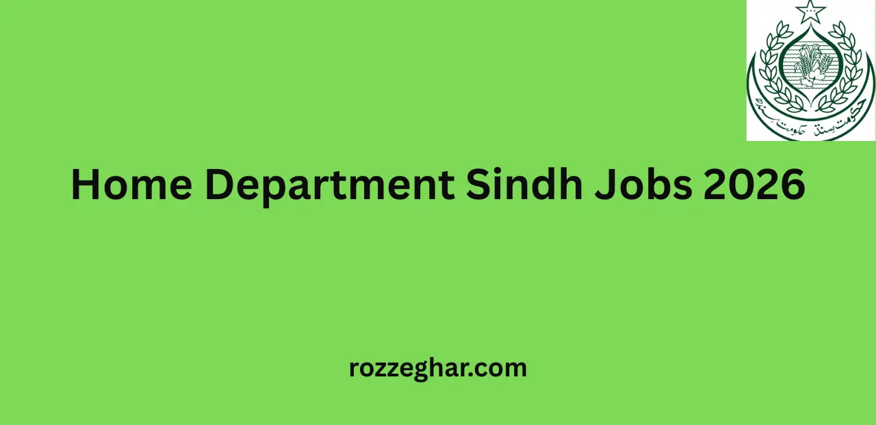 Home Department Sindh Jobs 2026 Latest Online Apply Opportunities for Career Growth