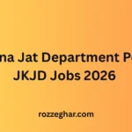 Jail Khana Jat Department Peshawar JKJD Jobs 2026 – Career Opportunities and Application Guide